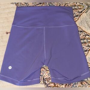lululemon athletica Lavender/Purple Bike Shorts